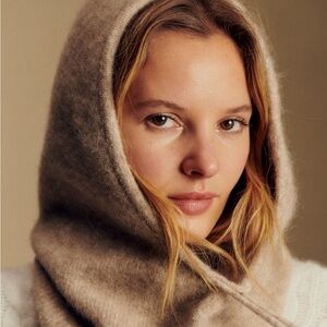 SEZANE CÔME HOOD light beige